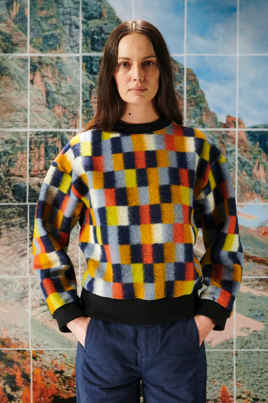 Brushed Sweat Brushed Squares