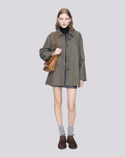 mac coat Ambre brown