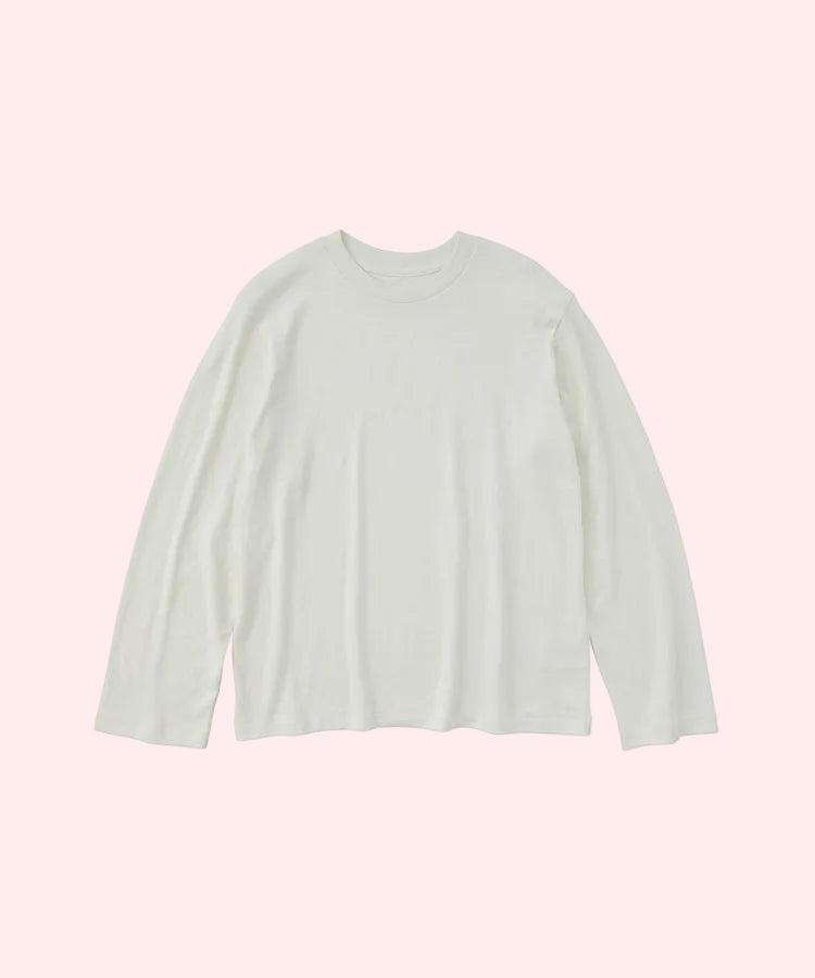 longsleeve t-shirt BLOOM L/S TEE OFF WHITE