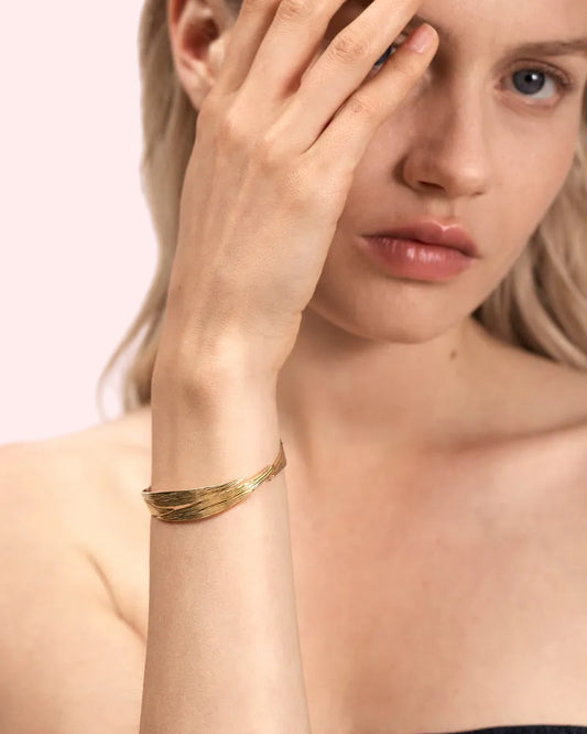 Bamboo leaf bracelet