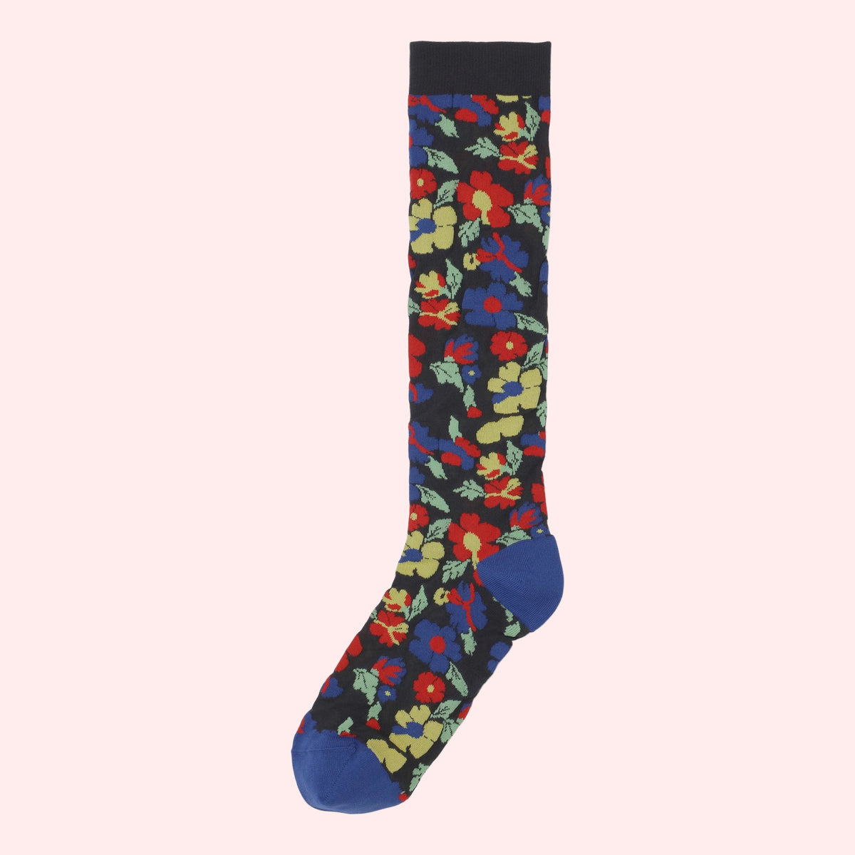 Bouquet Socks Blue Floral Affairs