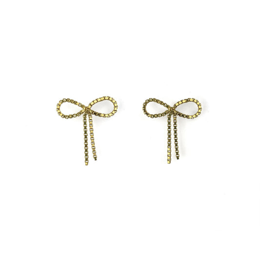 earrings Bow-wow short gold