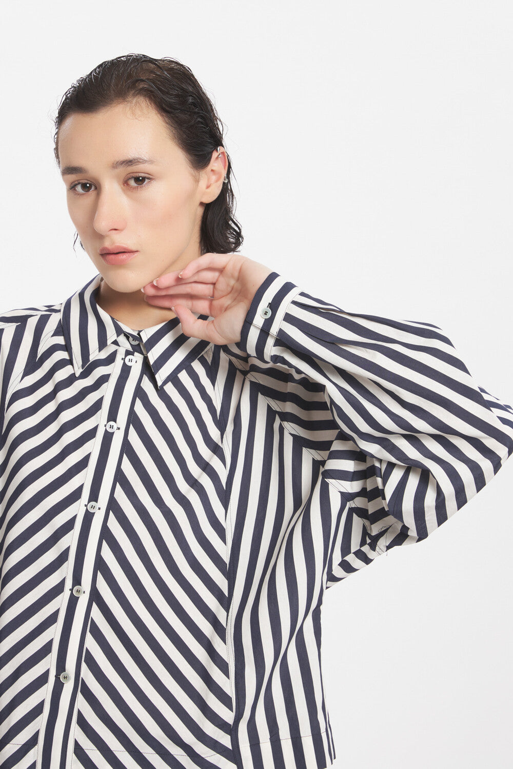 shirt Spicchio Vela Navy stripe