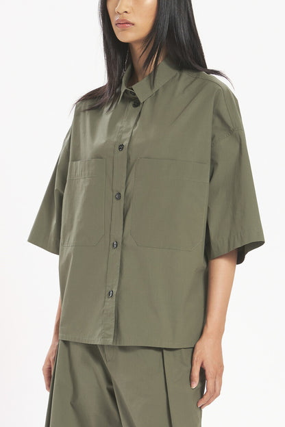 Shirt / Camicia Priscilla Vion Oliva