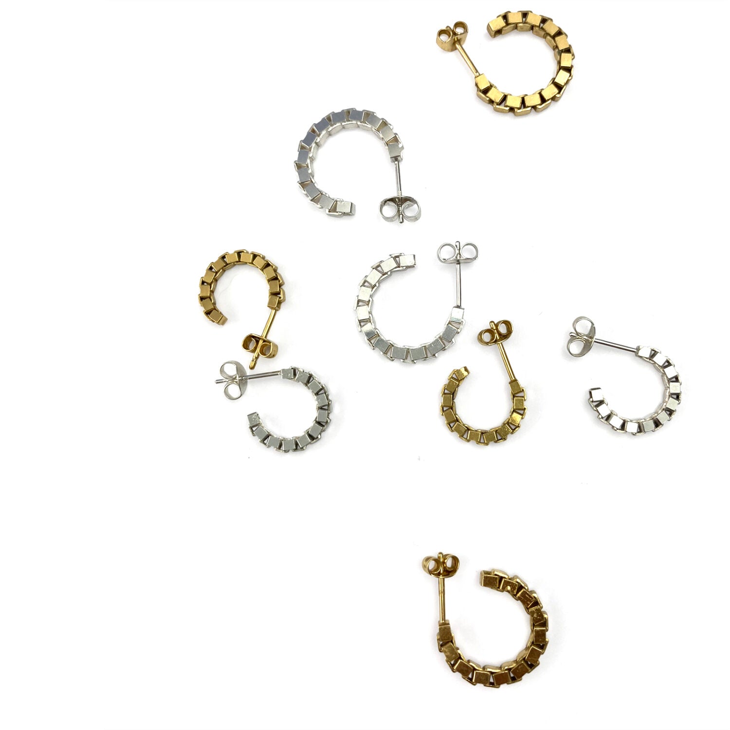 Martine Viergever earrings Kratos XS silver