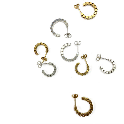 Martine Viergever earrings Kratos XS silver