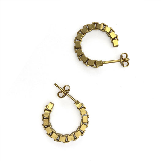 earrings Kratos S gold-plated