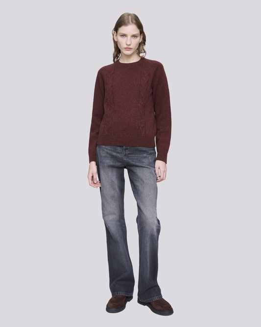 sweater Carrie burgundy
