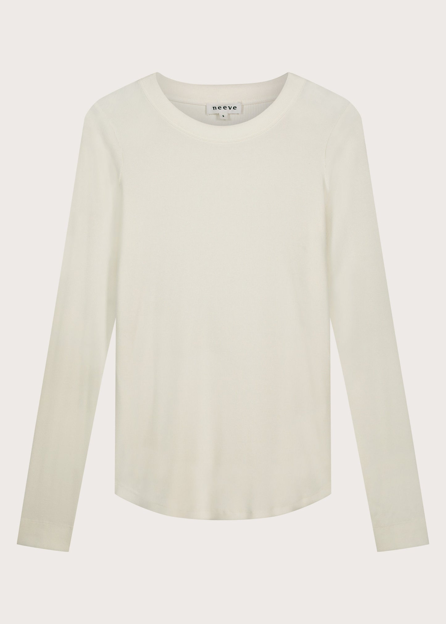 crew-neck longsleeve The Ella off-white