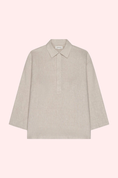 HALF PLACKET-SHIRT