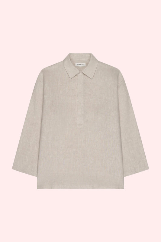 HALF PLACKET-SHIRT