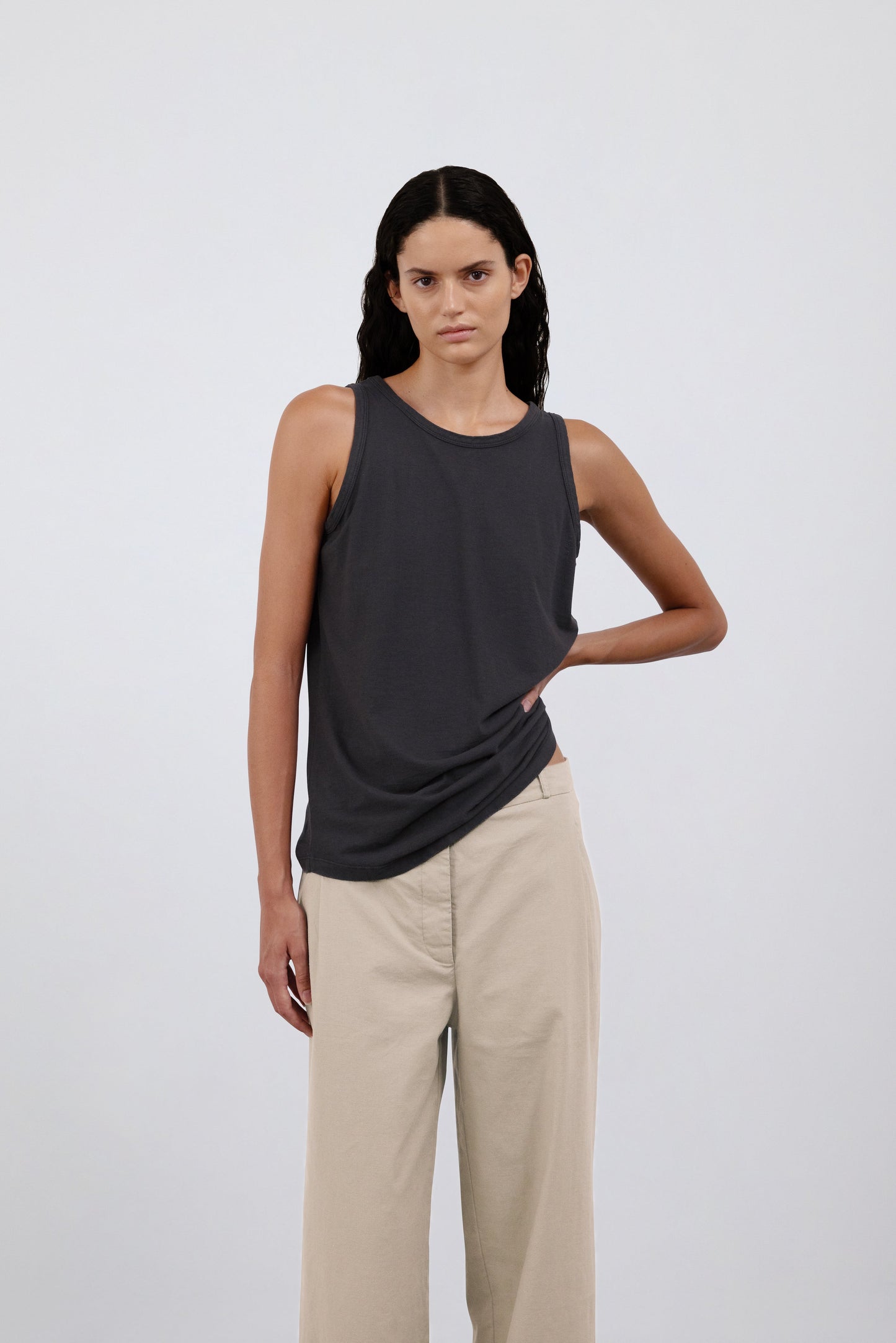 tanktop The Selene Pitch Black