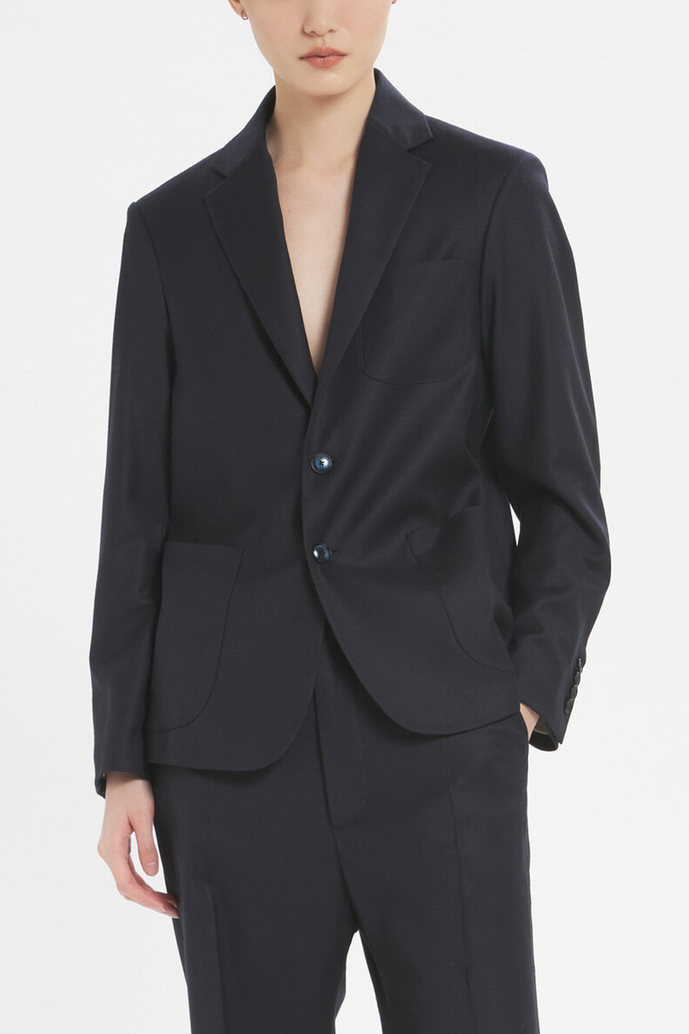 Giacca Sila Flan Navy