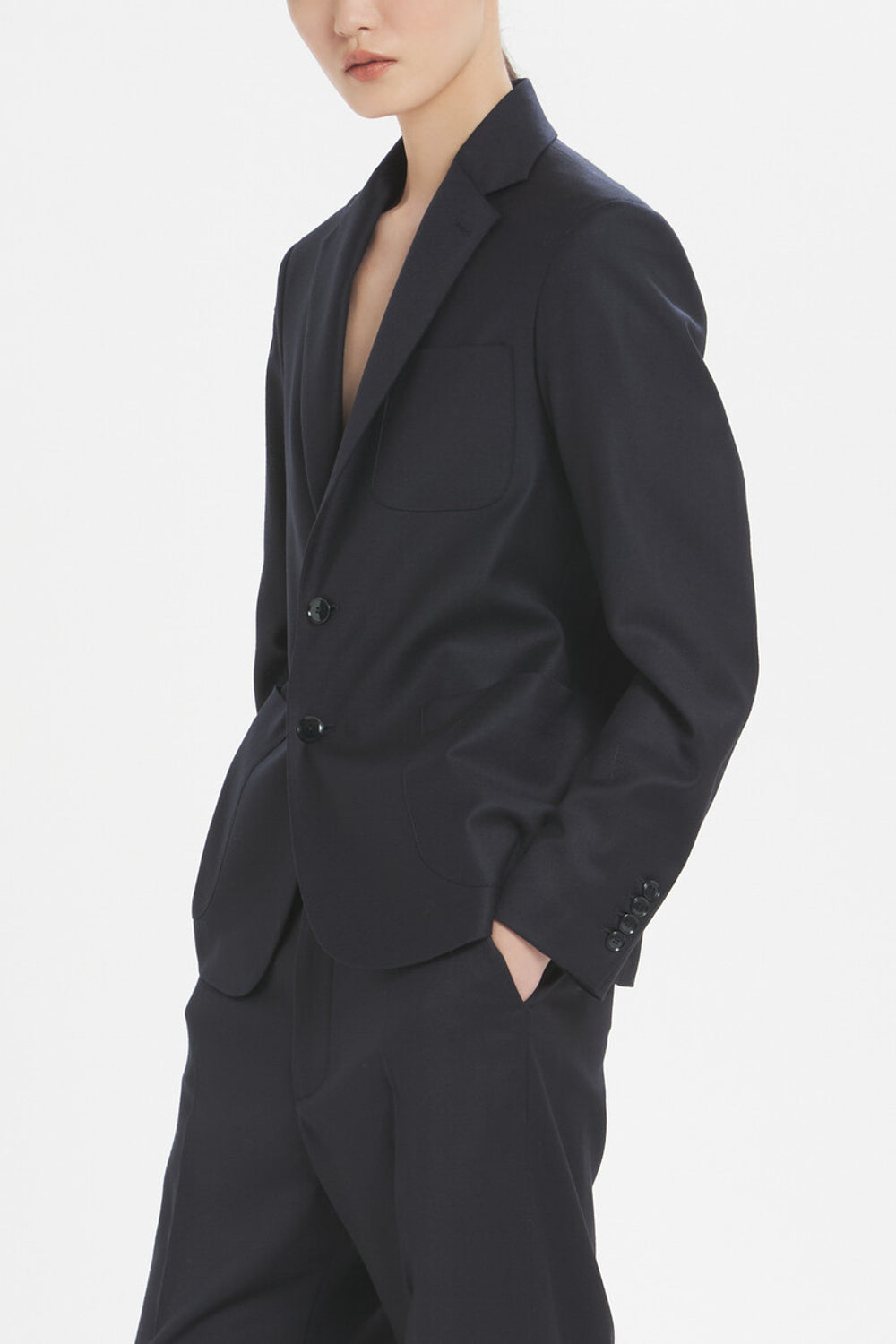 Giacca Sila Flan Navy