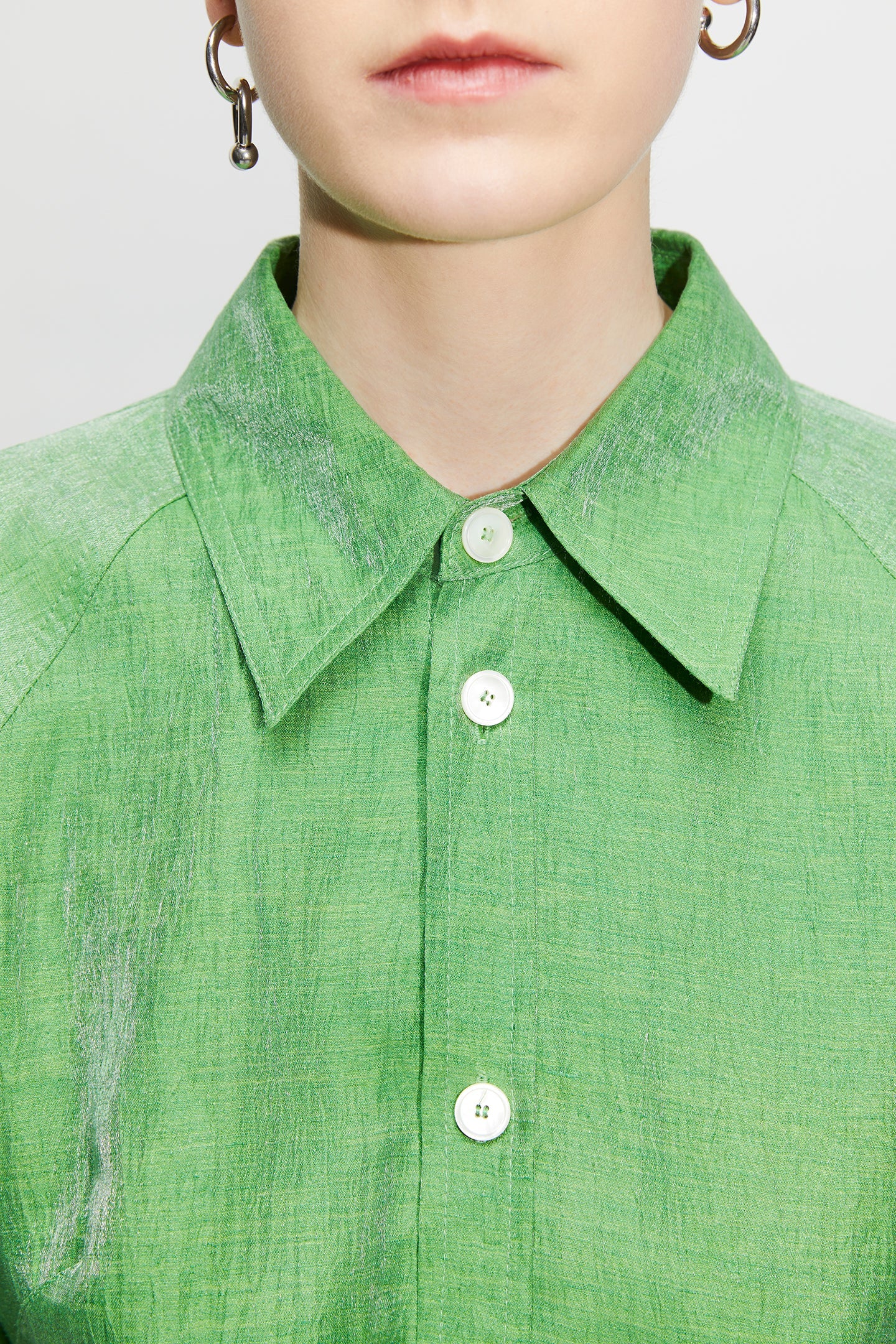 Matrix shirt bright green