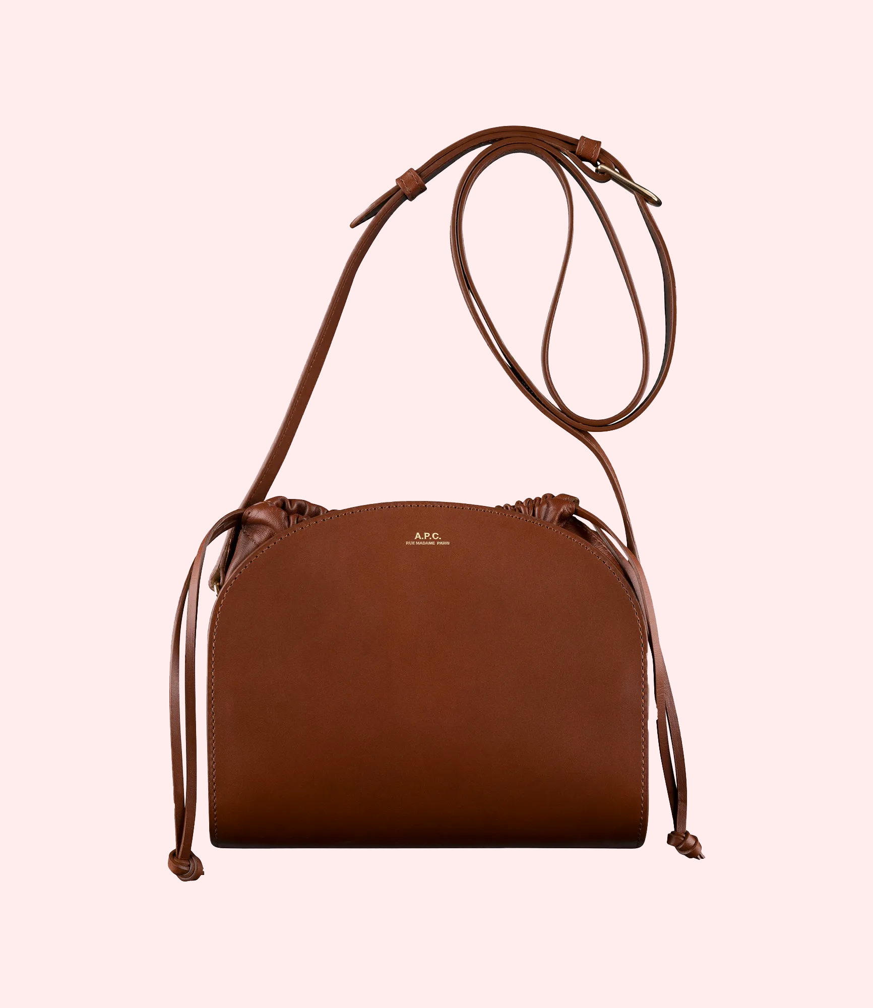 bag Demi Lune Pochon hazelnut Magda boutique