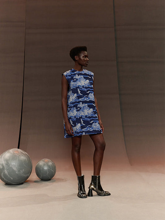 Dart Sleeveless Dress