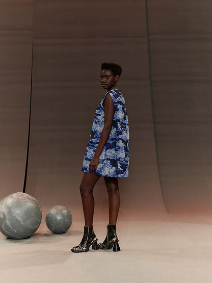 Dart Sleeveless Dress