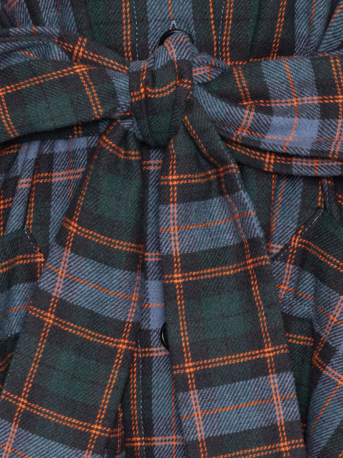 One Dress Blue Flannel Checks