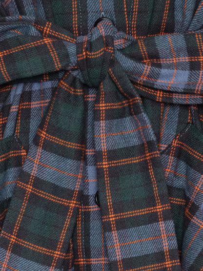 One Dress Blue Flannel Checks