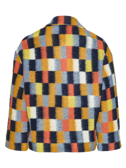 Shady Suiting Jacket Brushed Squares