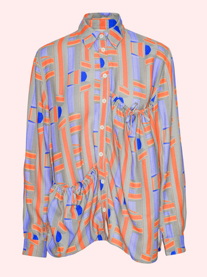 String Shirt Painted Stripes