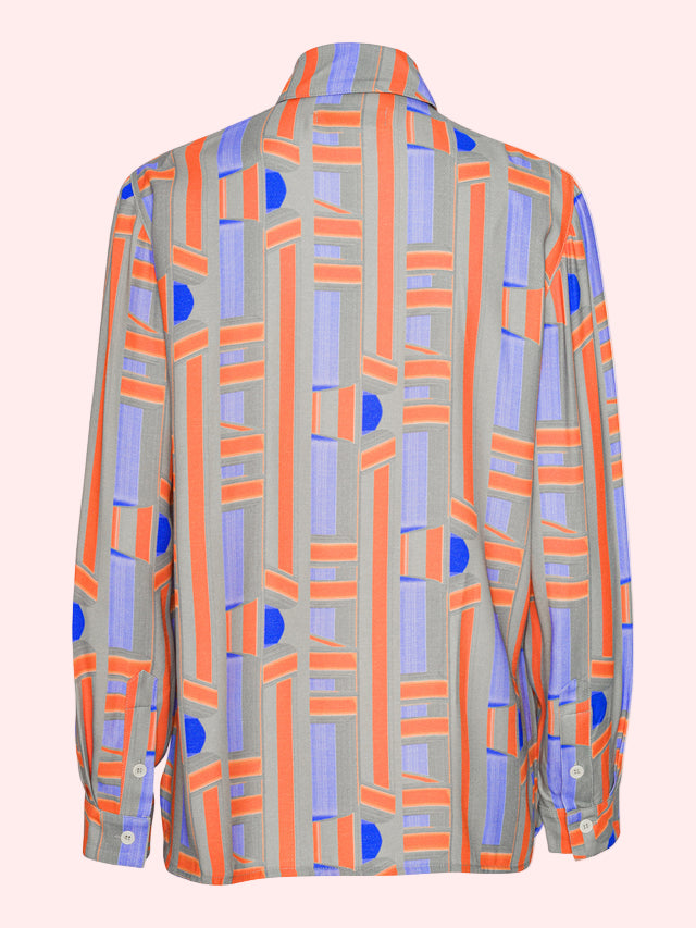 String Shirt Painted Stripes