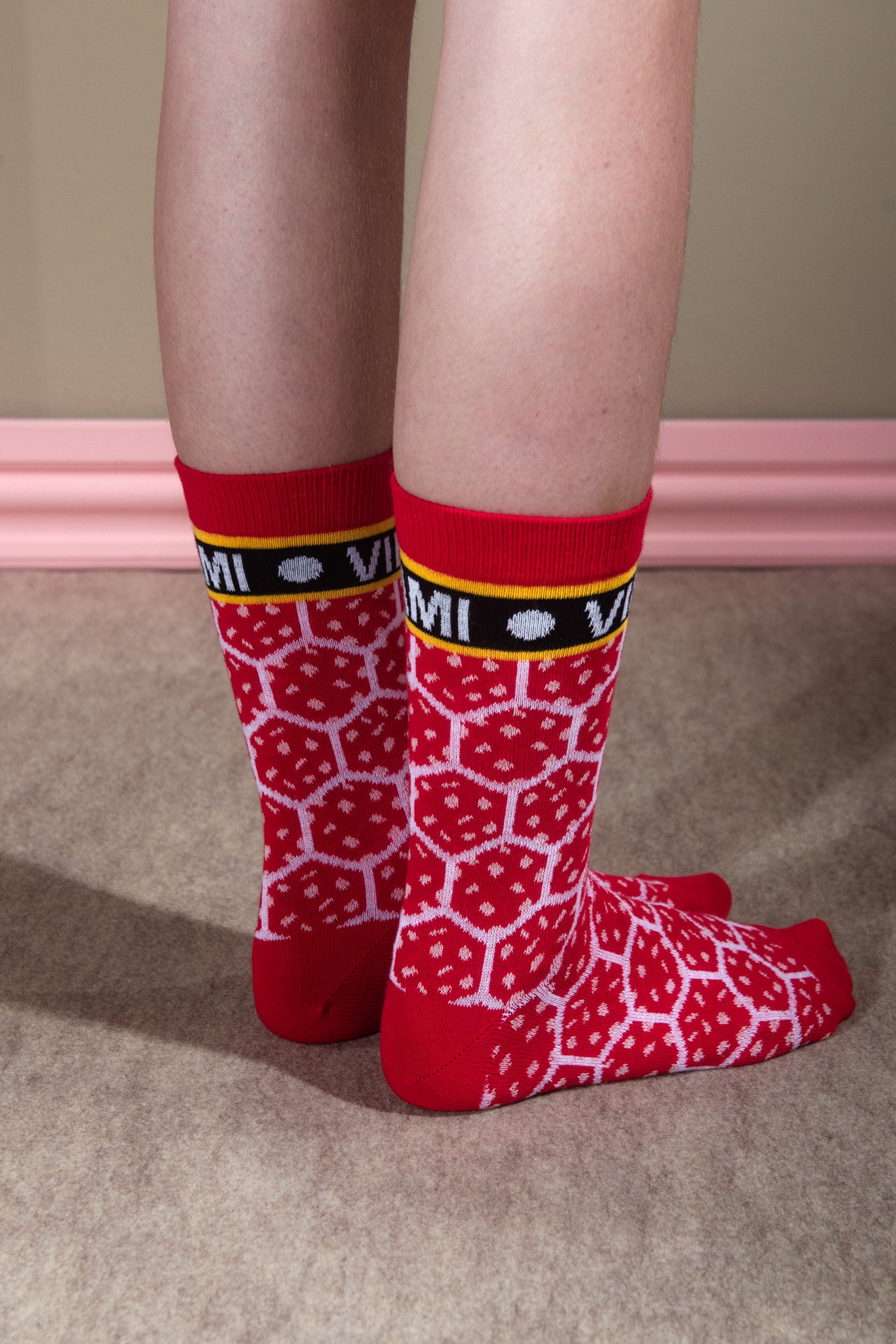 Vibs Salami Socks red salami