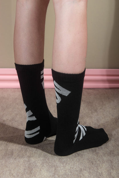 HV Sport Socks black hv grid