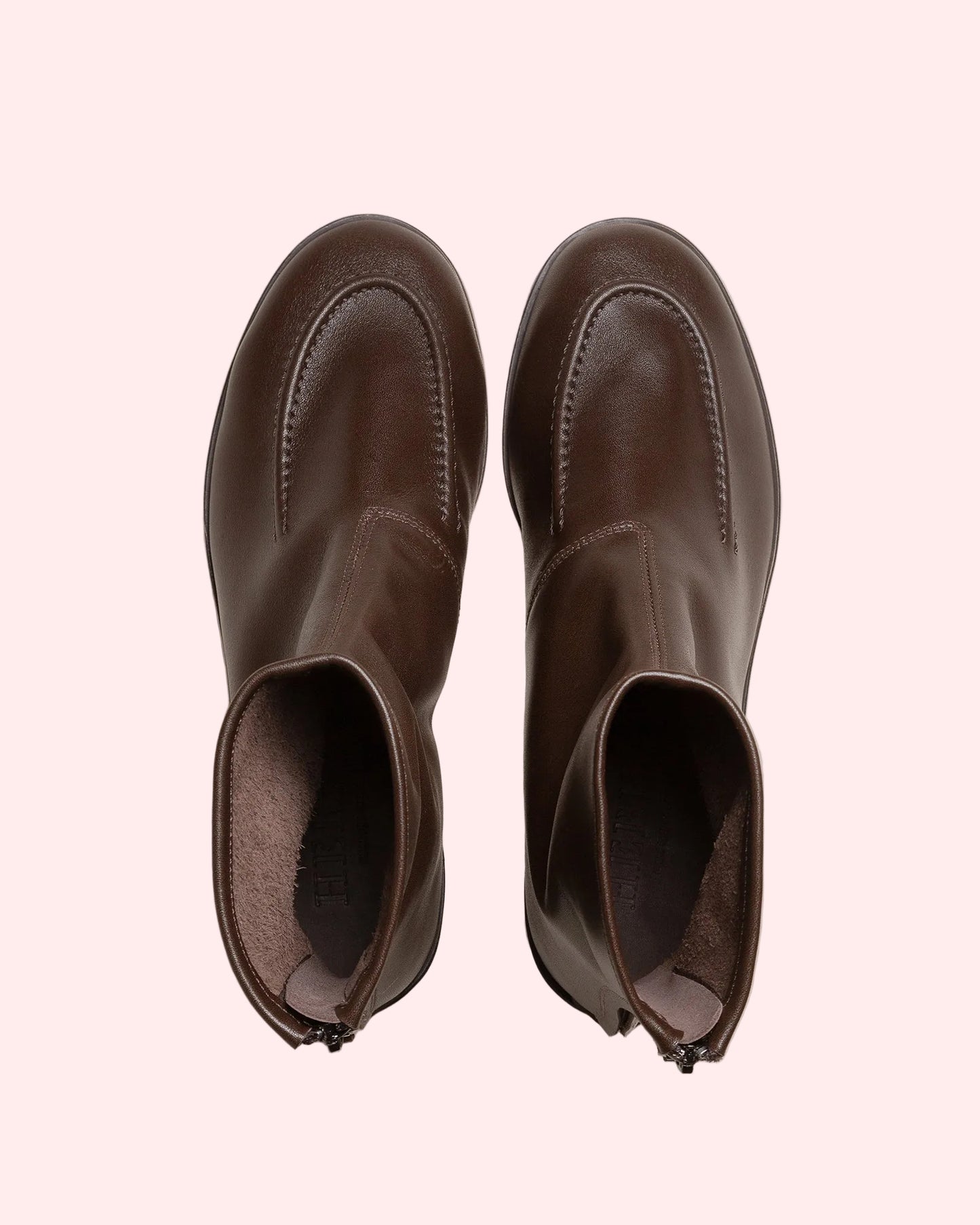 Juliol Boot Heeled Dark Brown