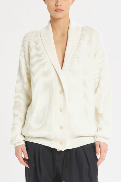 Cardigan Gio Ribera Avorio