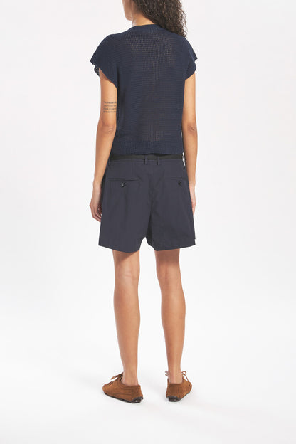 V-Neck Top / Knitwear Erika Aura Nero