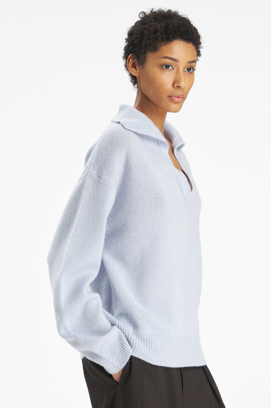 pullover Knitwear Duse Sialo Azzurro