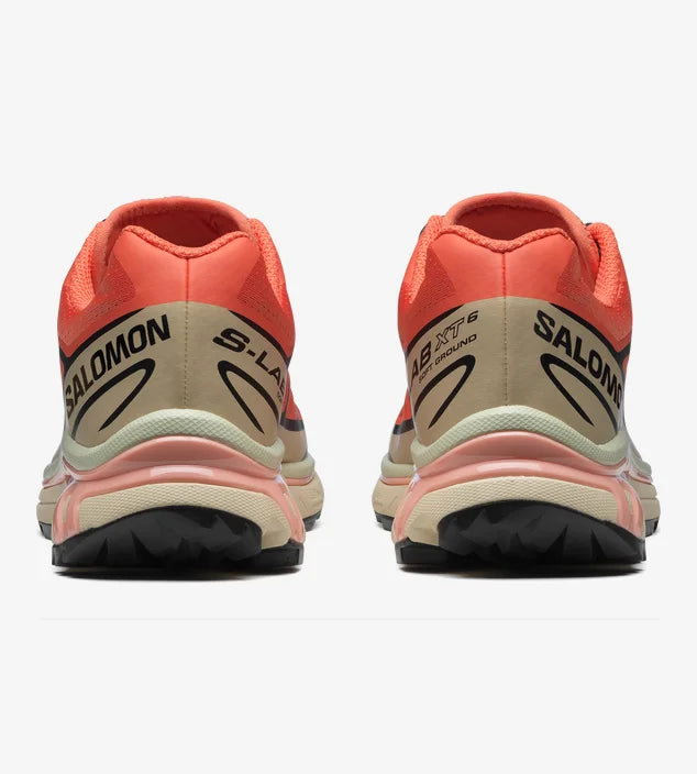 Salomon sneakers XT-6 Living Coral/Black/Cement back