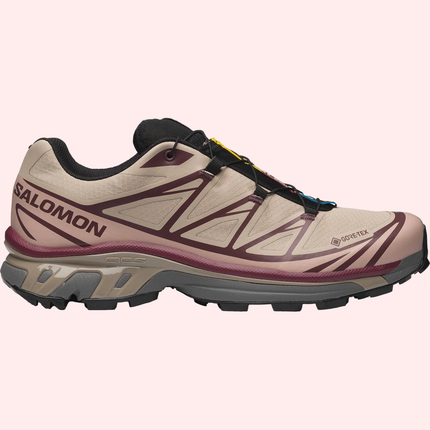 XT-6 GTX White Pepper/Shadow Gray/Huckleberry