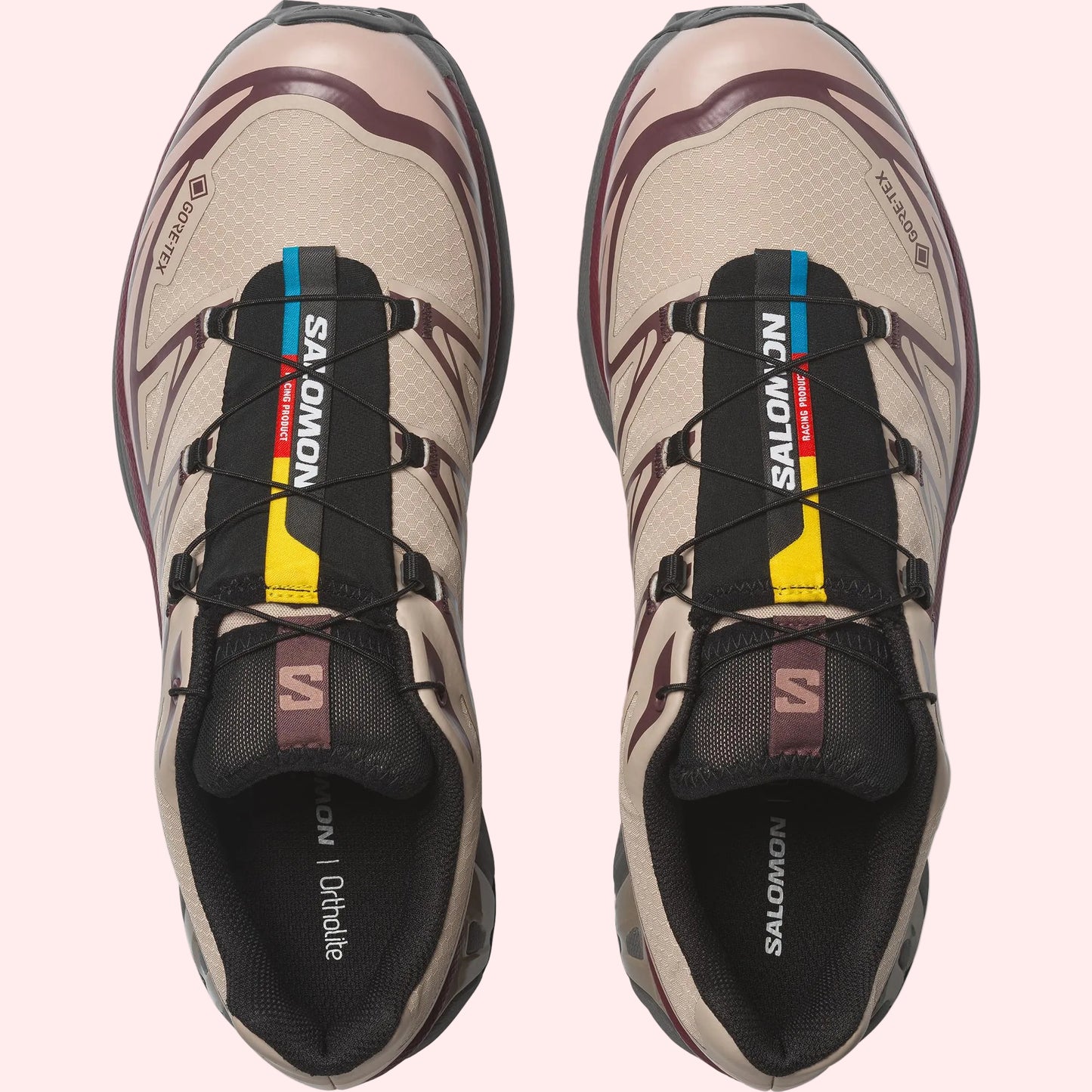 XT-6 GTX White Pepper/Shadow Gray/Huckleberry