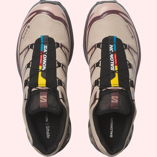 XT-6 GTX White Pepper/Shadow Gray/Huckleberry