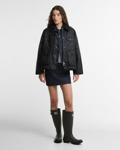 BARBOUR X A.P.C SPEY WAX JACKET