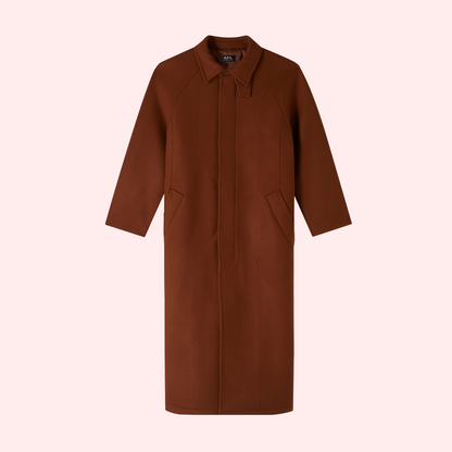 coat Gaia cognac