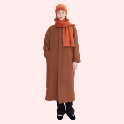 coat Gaia cognac