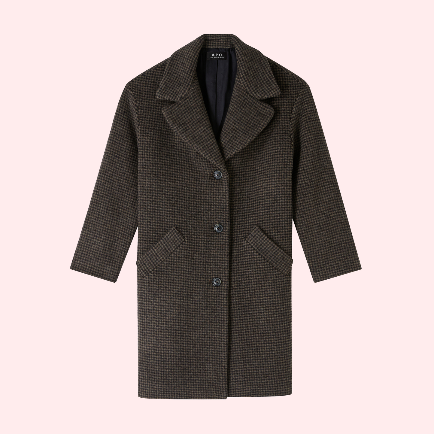 Henrik Vibskov coat Ninon brown