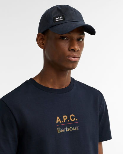 BARBOUR X A.P.C WAX CAP