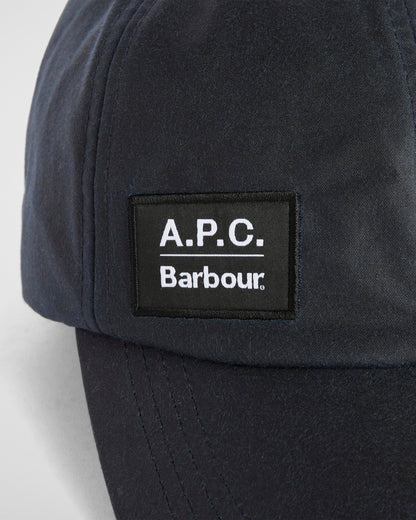 BARBOUR X A.P.C WAX CAP