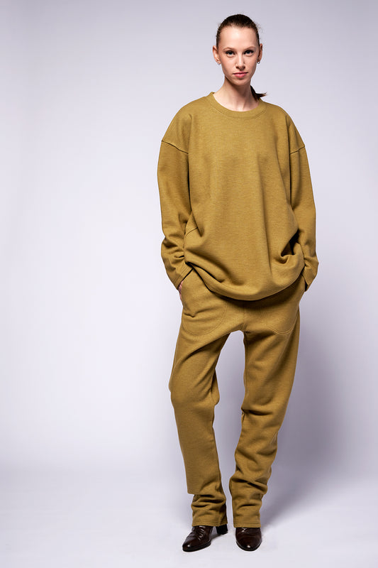 pants Relax XXL kaki wool