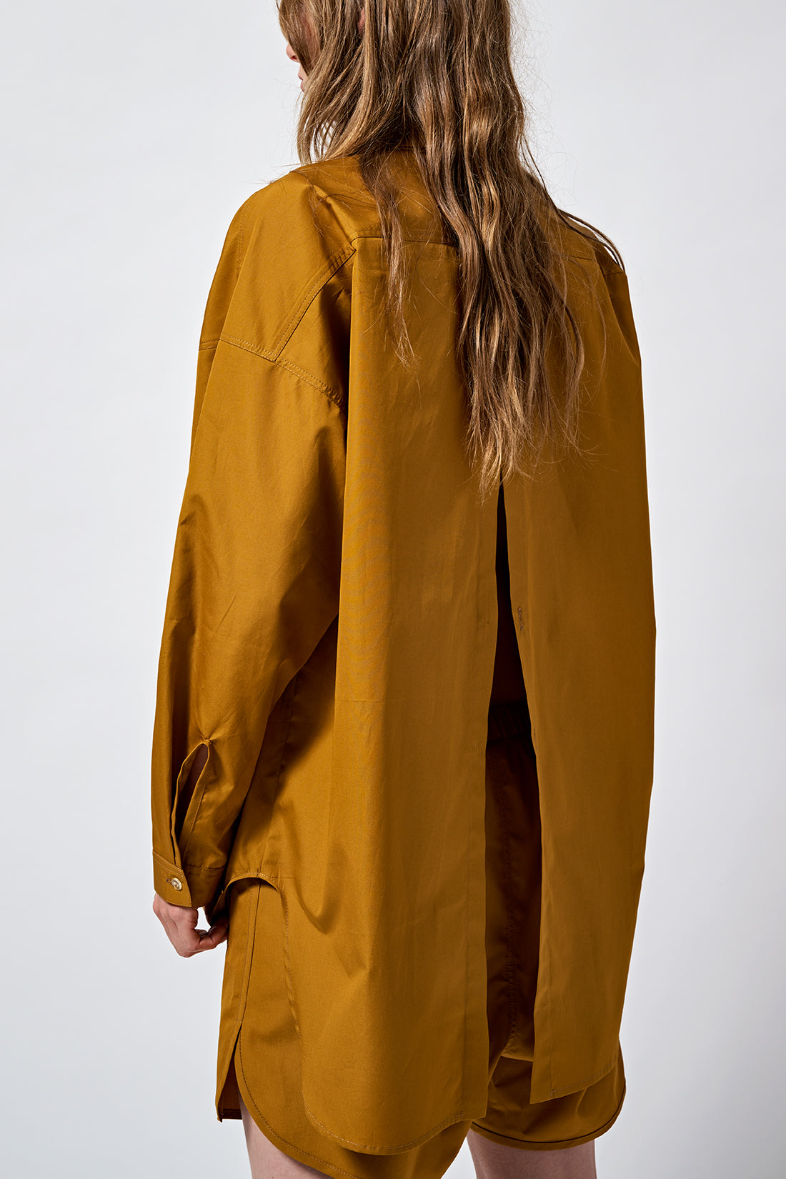 Shirt No5 split curry cotton