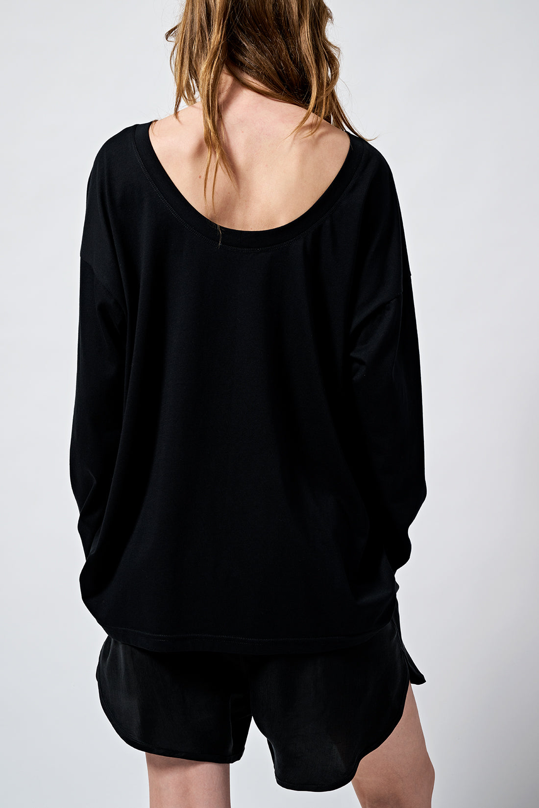 Longsleeve top 1990 black jersey
