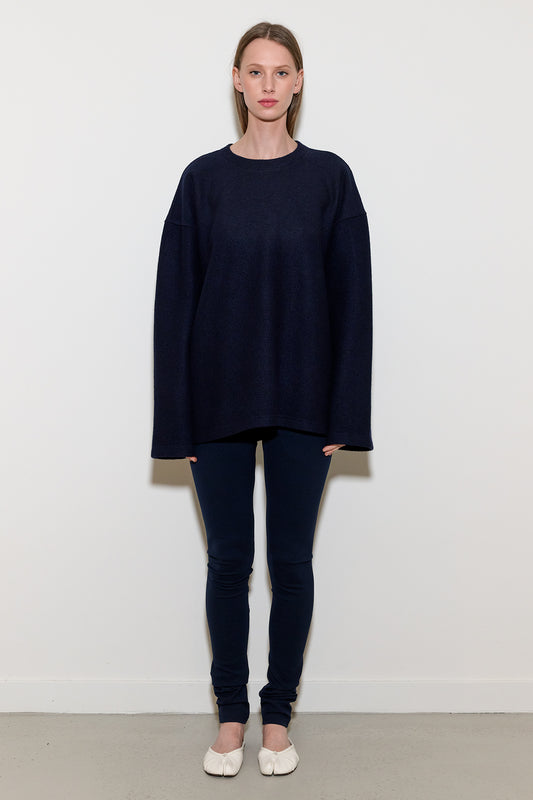 sweater 1982 navy felt