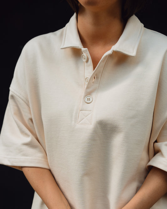 Polo short sleeve Vanilla