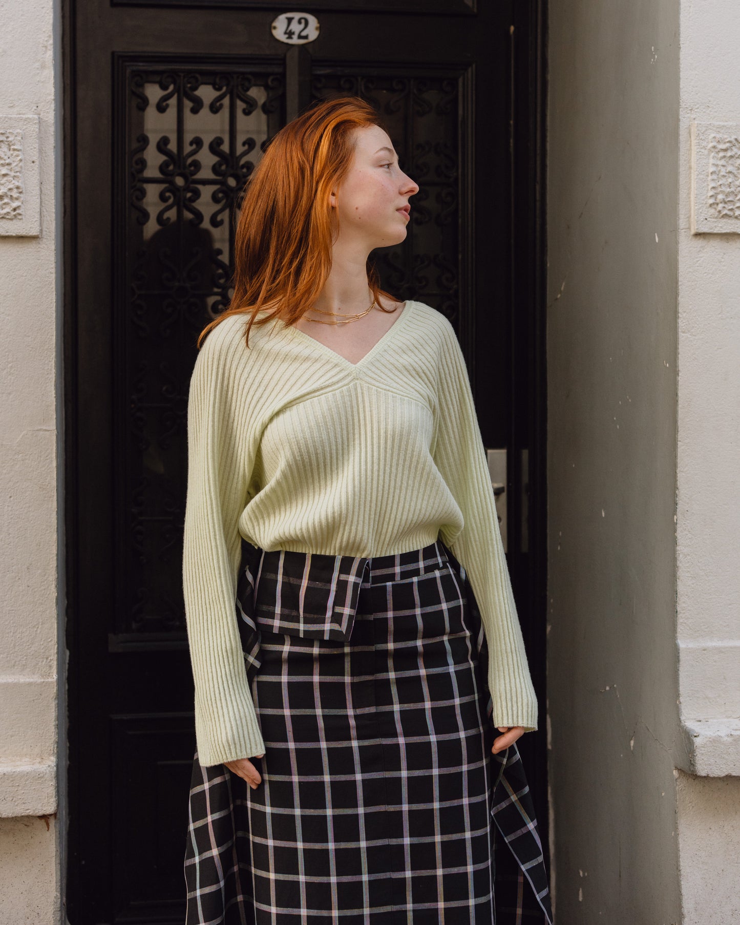 OcuSkirt Black Checks