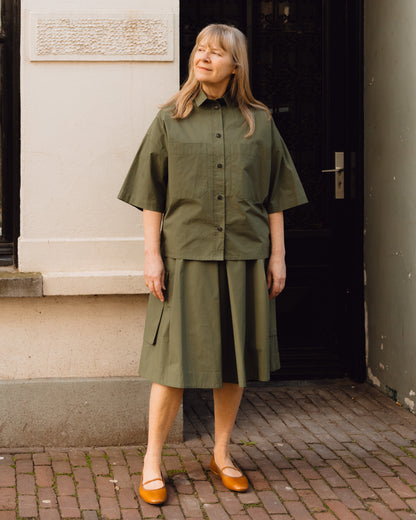 Shirt / Camicia Priscilla Vion Oliva